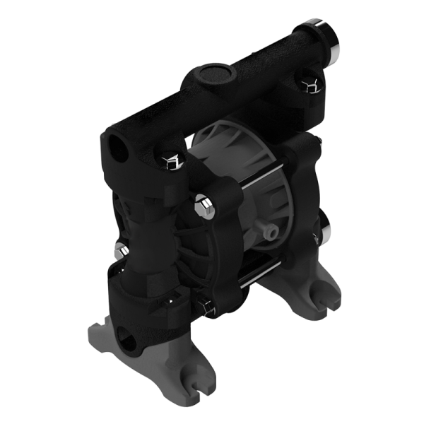 Double diaphragm pump AODD model 3/8” non-metallic