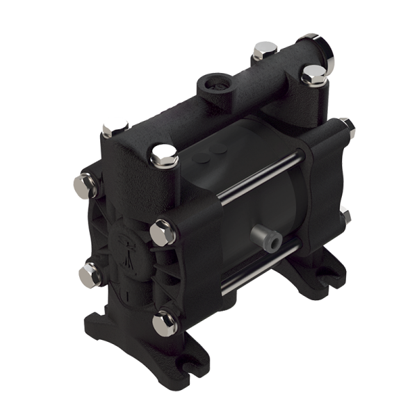 Double diaphragm pump AODD model 1/4” mini non-metallic